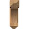 Ekena Millwork Thorton Arts and Crafts Rough Sawn Bracket w/ Offset Brace, Western Red Cedar, 8"W x 26"D x 26"H BKT0806X26X26THR03RWR - alternate 3